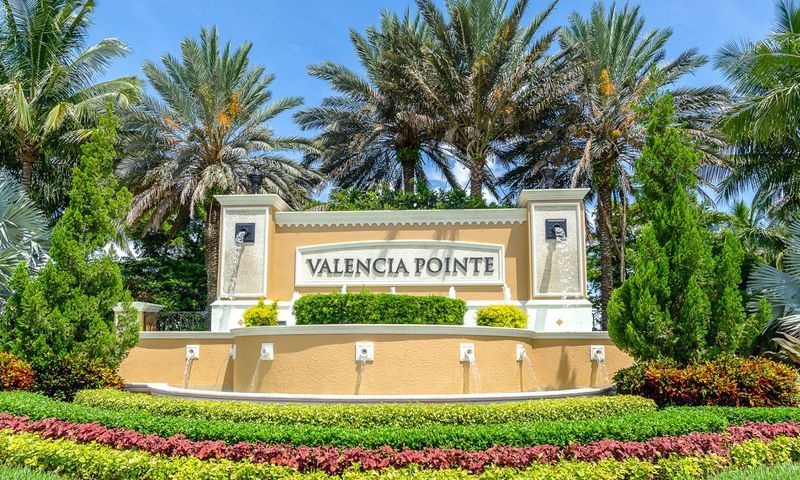 Valencia Pointe Community Entrance Sign 1